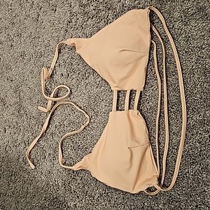 Peach Bikini Top
